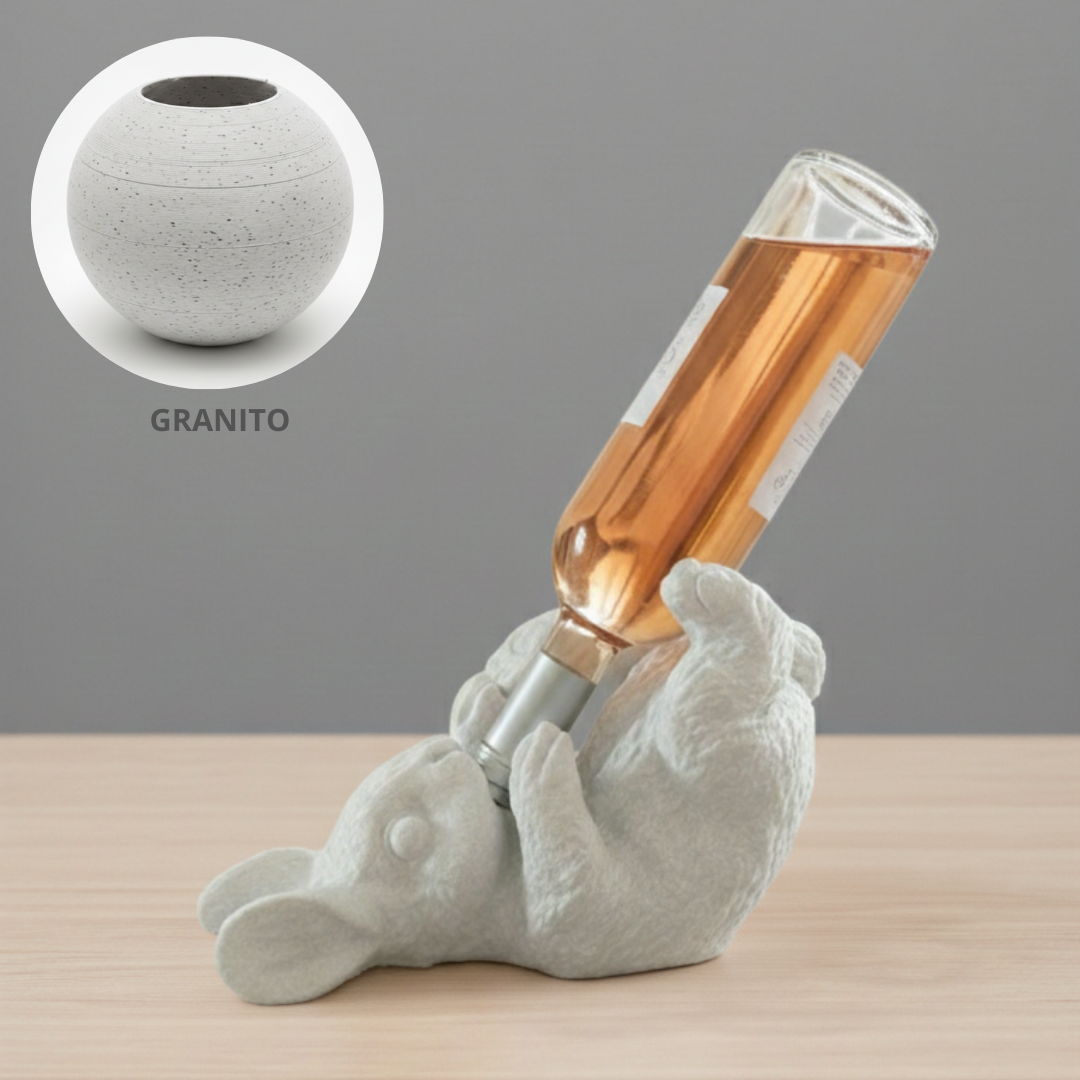 Suporte Porta-Vinho Bunny Relax