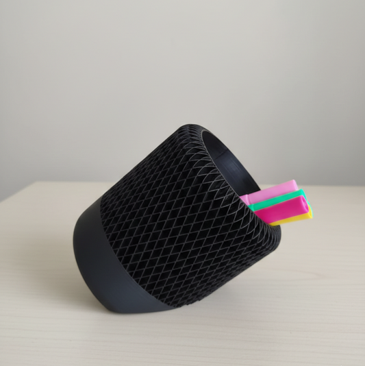 Porta Lápis Grid 3D Inclinado