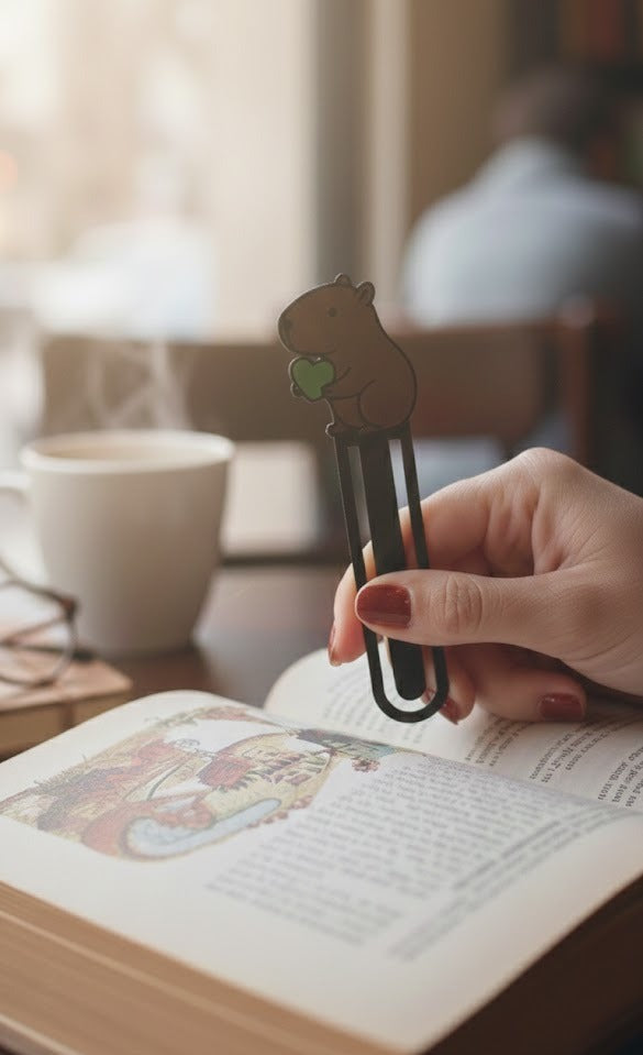 Marcador de Páginas Capivara Love