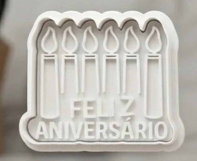 Cortadores Aniversário - Kit ou Unitário