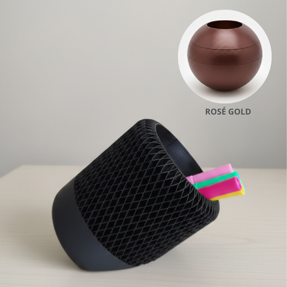 Porta Lápis Grid 3D Inclinado