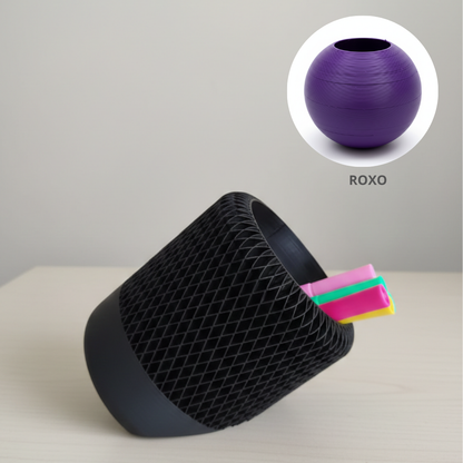 Porta Lápis Grid 3D Inclinado