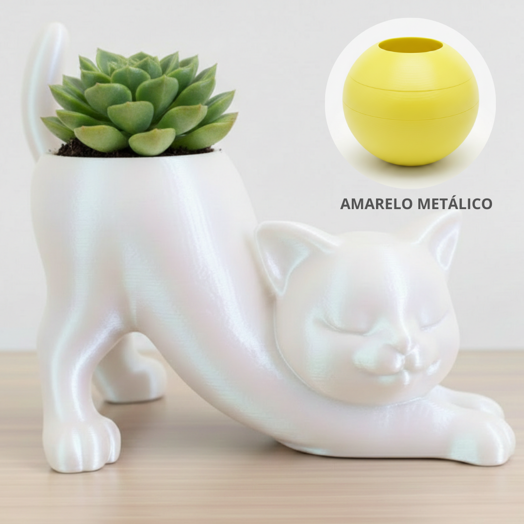 Vaso Gatinho Zen