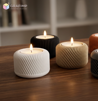 Porta Velas Elegante 2