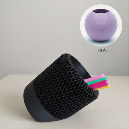 Porta Lápis Grid 3D Inclinado