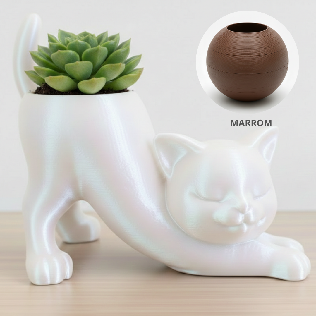 Vaso Gatinho Zen