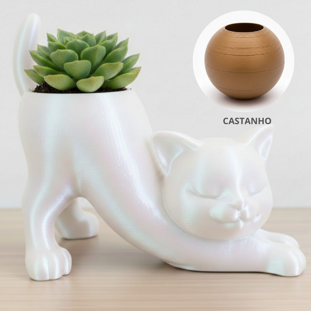 Vaso Gatinho Zen