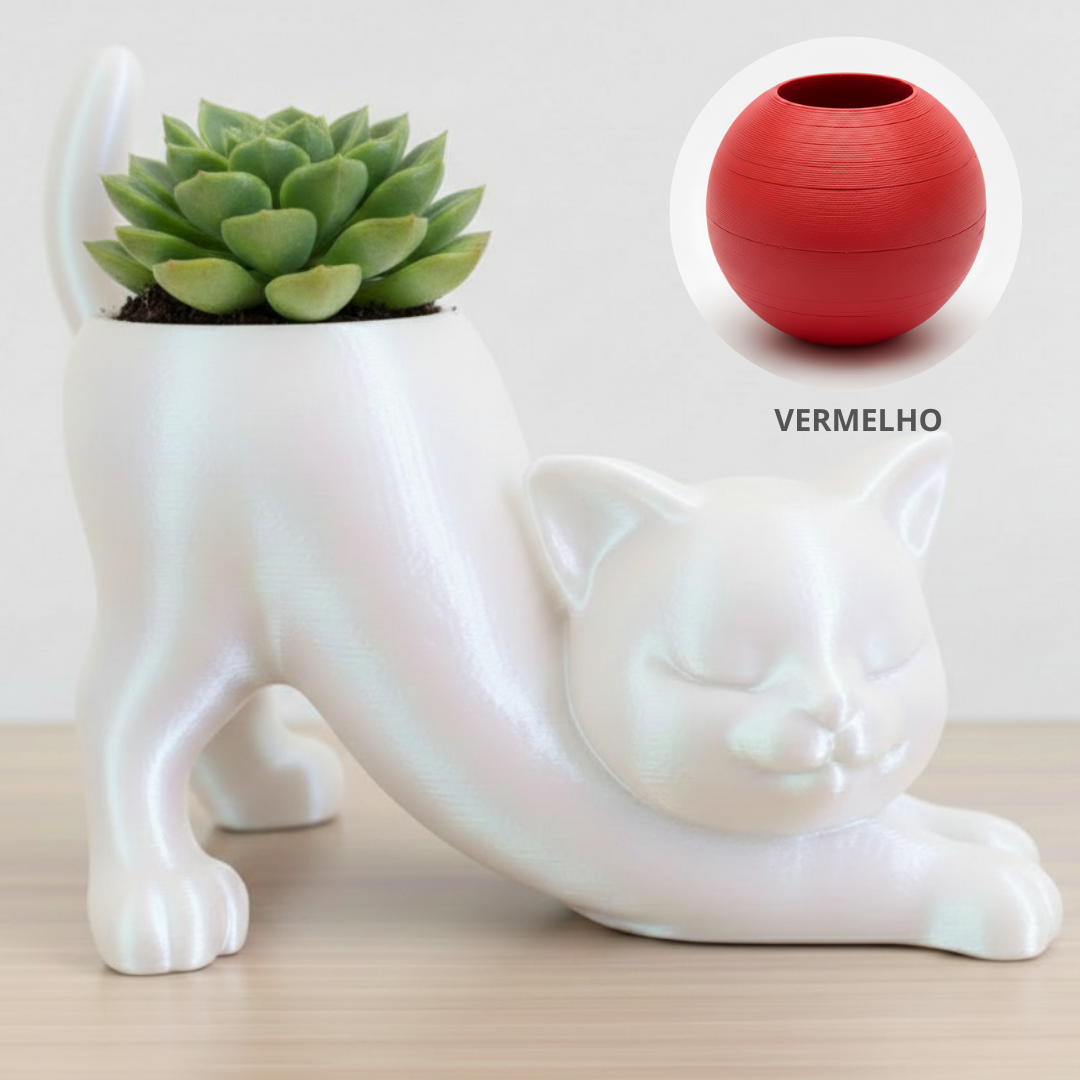 Vaso Gatinho Zen