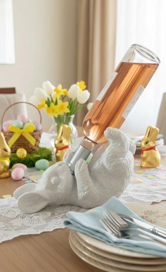 Suporte Porta-Vinho Bunny Relax