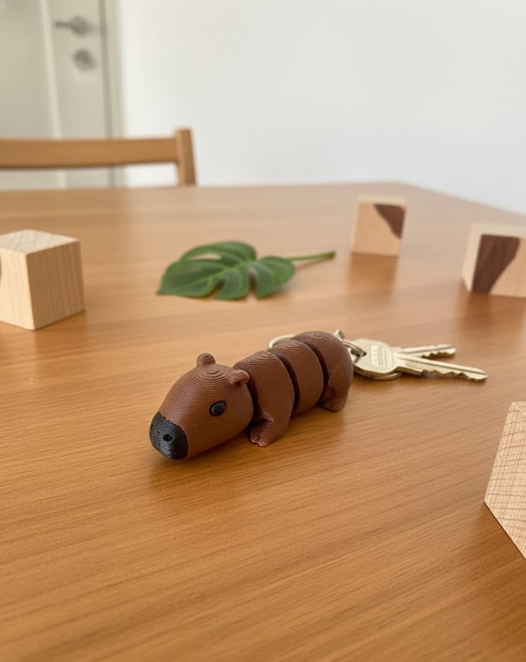 Chaveiro Capivara Articulada