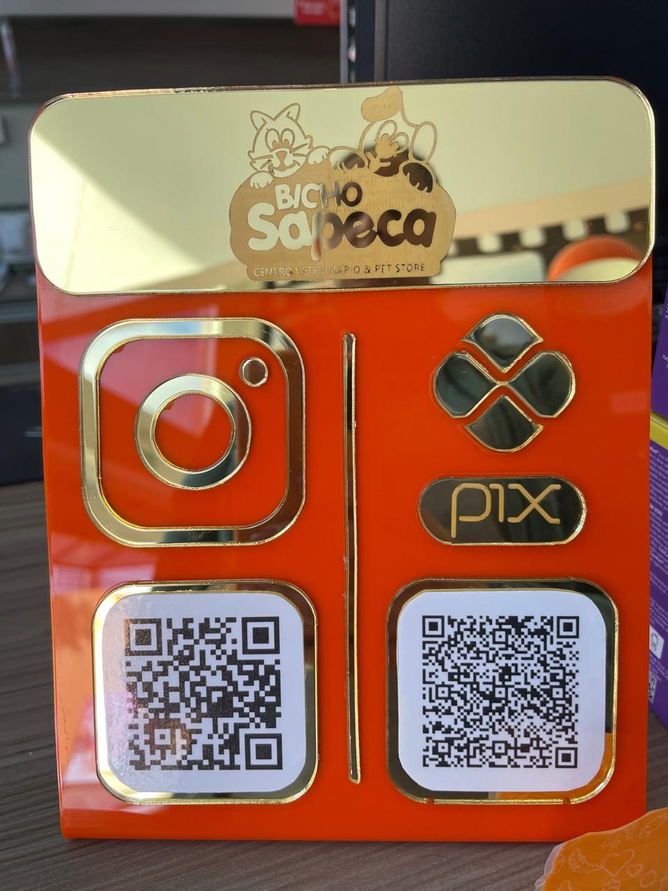 Placa de PIX Personalizada